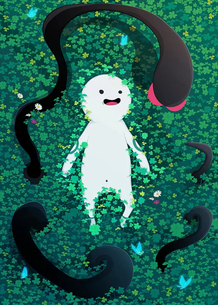 lumi-boards-art-e80e6f2d1eac565f-1.webp LumiPoster — Spirit between the leaves - Image 1