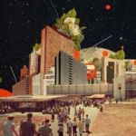 LumiPoster — مدينة وحديقة في الفضاء