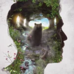 LumiPoster — غابة داخل بورتريه