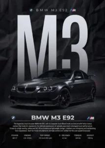 LumiPoster — بي إم دبليو M3 E92