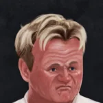 LumiPoster — Portrait of Gordon Ramsay