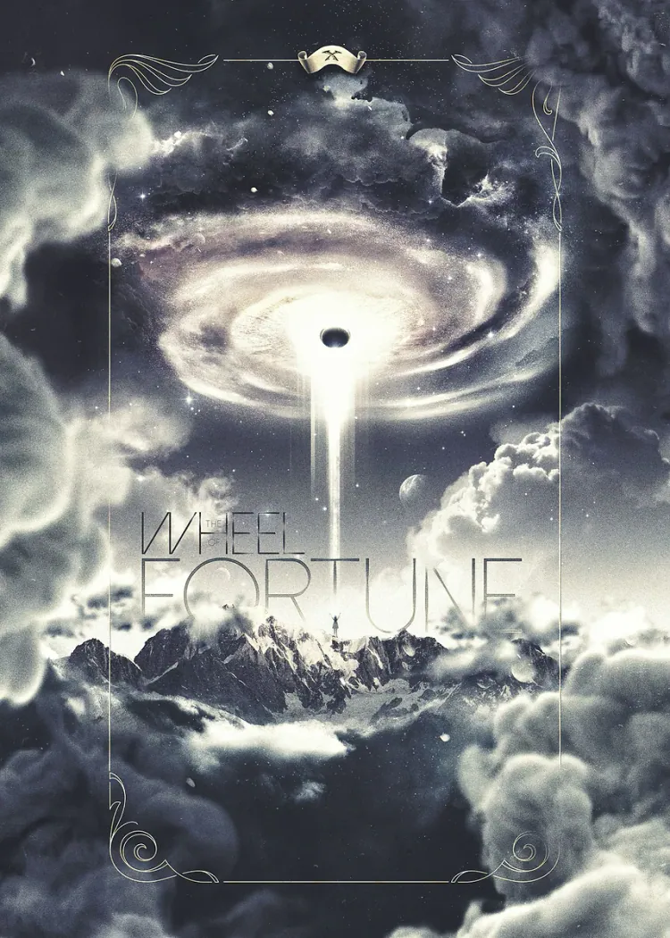 lumi-boards-art-efb7f6ea634aea7a-1.webp LumiPoster — Tarot - Wheel of Fortune - Image 1