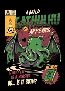 LumiPoster — Cathulhu's cosmic cat