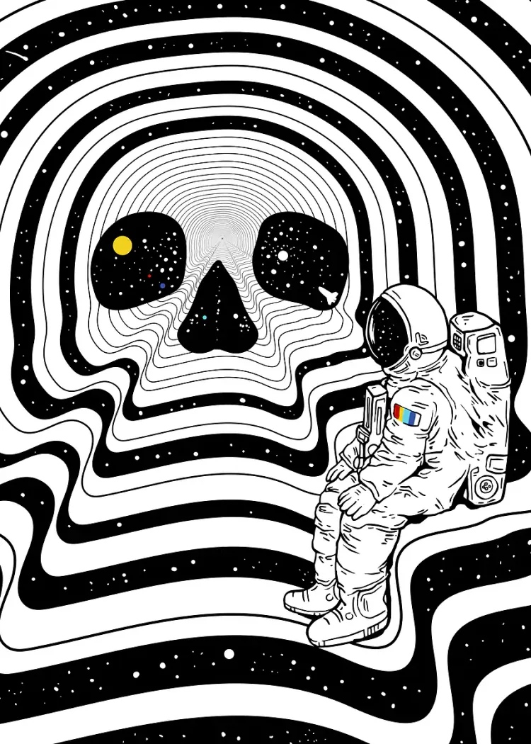 lumi-boards-art-fc0b19fa9ff2a6da LumiPoster — رائد الفضاء ومتاهة الجمجمة - الصورة 1