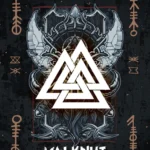LumiPoster — Valknut is the Norse knot