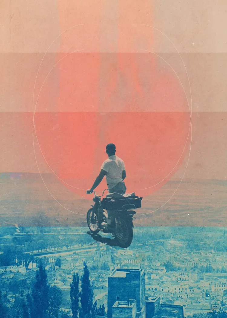 lumi-boards-art-fe50c36aee1e087a-1.webp LumiPoster — Bike over the city - Image 1