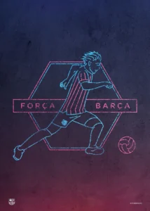 LumiPoster — Barcelona Starting Força