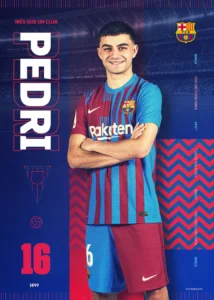 LumiPoster — Pedri Barcelona