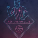 LumiPoster — برشلونة احتفال اللاعب