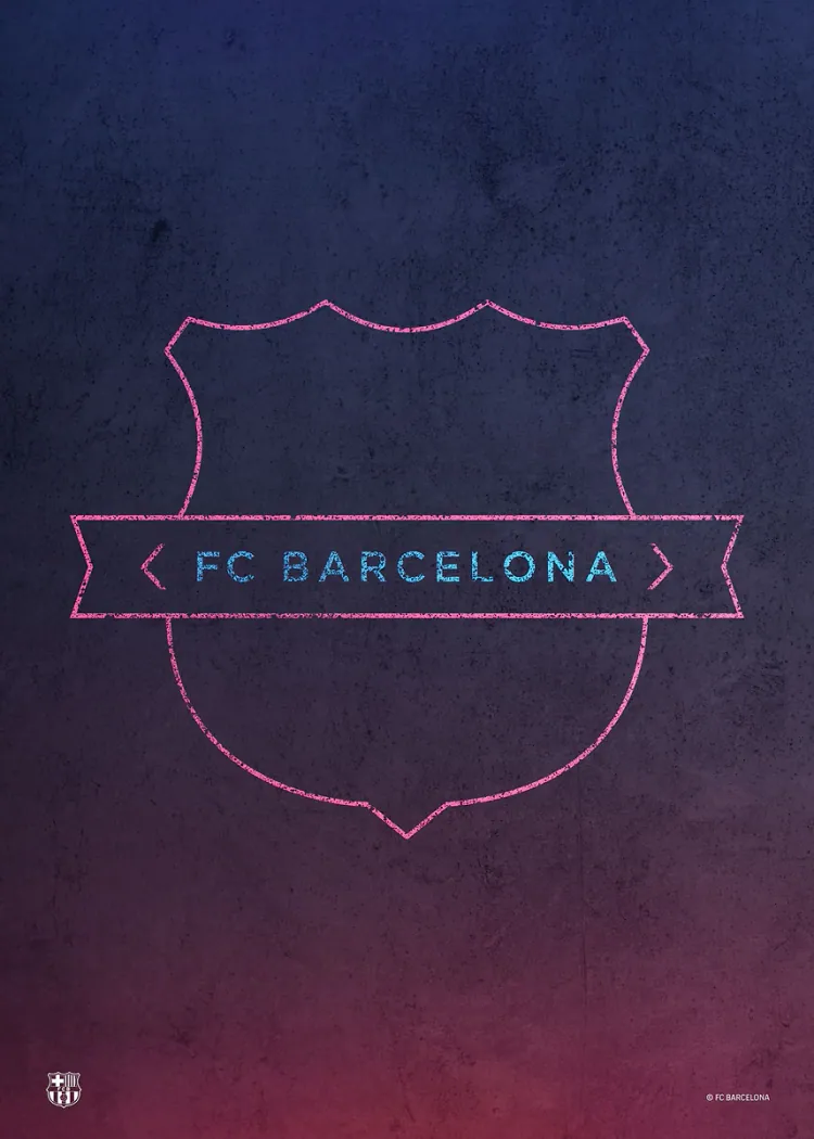 lumi-boards-football-e0ab885f9067fada-1.webp LumiPoster — Barcelona logo frame - Image 1