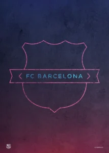 LumiPoster — برشلونة إطار الشعار