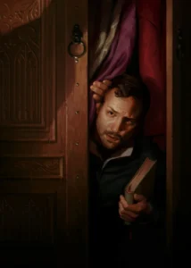 LumiPoster — Gwent is a man behind the door