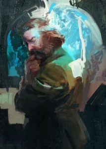 LumiPoster — Disco Elysium - Harry's Meditation