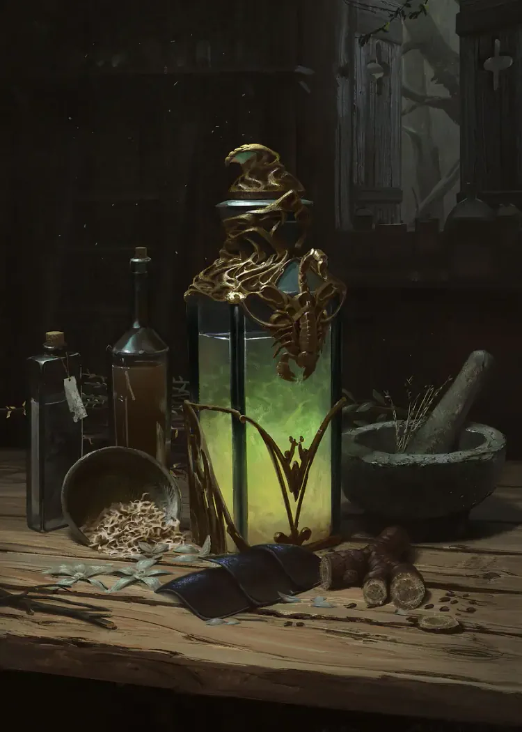 lumi-boards-gaming-052b5f2d962d2c70-1.webp LumiPoster — Gwent green potion vial - Image 1