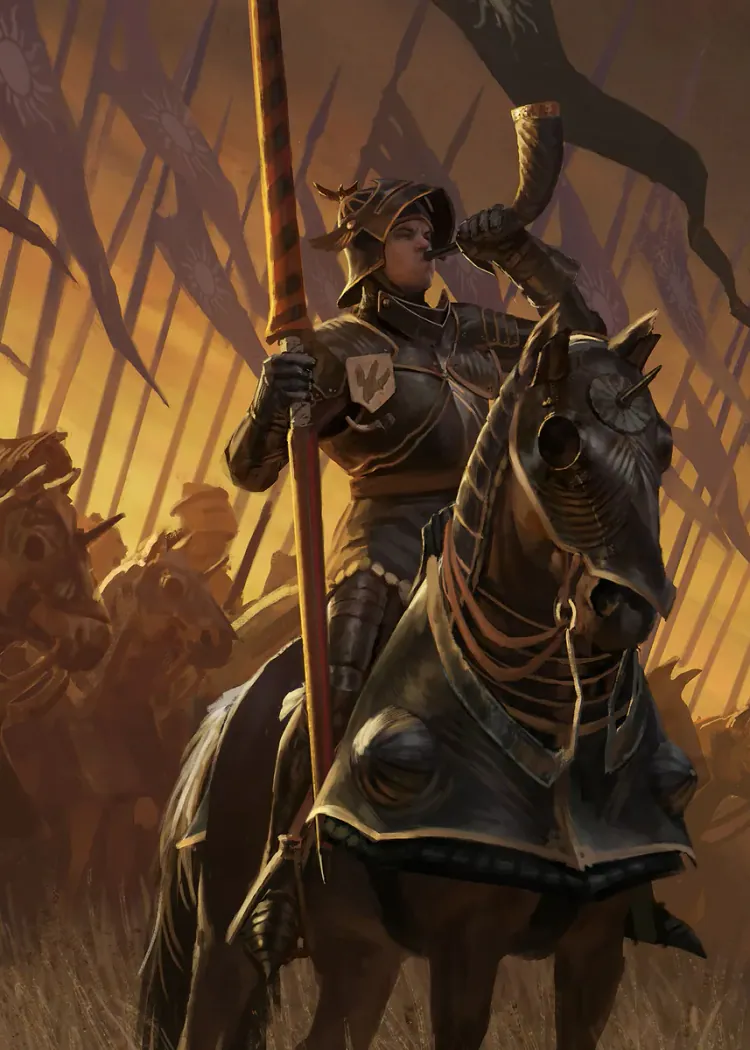 lumi-boards-gaming-089b66ba8cea7ac5-1.webp LumiPoster — Gwent is a leader on horseback - Image 1