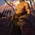 LumiPoster — Gwent pirate on ship