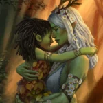 LumiPoster — Gwent encounter with forest spirits