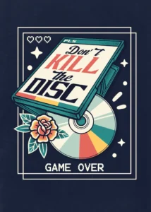 LumiPoster — Game Over — Classic Disc