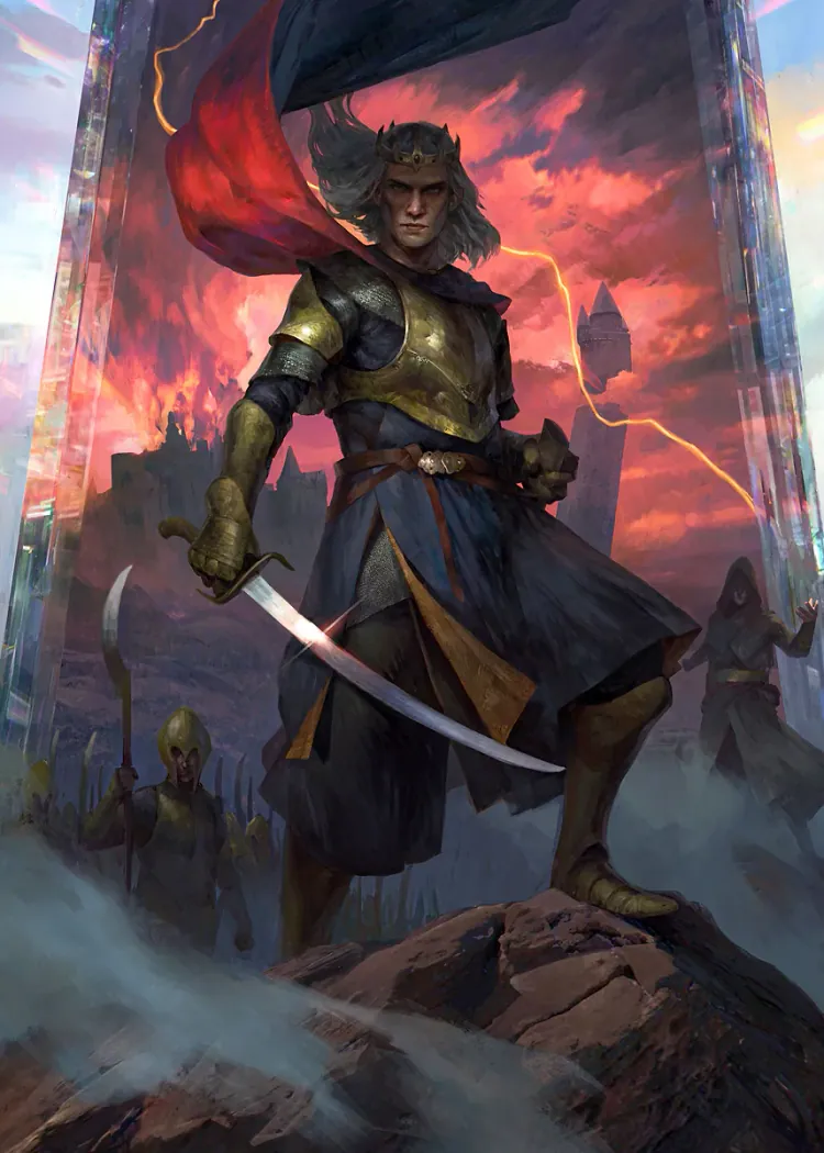 lumi-boards-gaming-248e571678d4d706 LumiPoster — غوينت المحارب والعلم الأحمر - الصورة 1