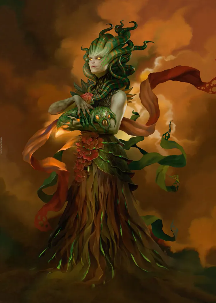 lumi-boards-gaming-24e0edc654f90ac4-1.webp LumiPoster — Magic - Vraska in the golden light - Image 1