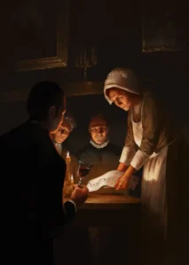 LumiPoster — Gwent studied by candlelight