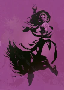 LumiPoster — ماجيك - ليليانا برسم بنفسجي