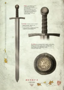 LumiPoster — Kingdom Come Henry sword diagram