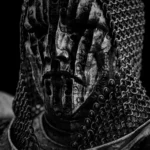 LumiPoster — Mortal shell warrior mask