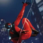 LumiPoster — Miles Morales - Swing over the towers