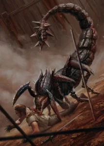 LumiPoster — Gwent is a monster with an armored tail
