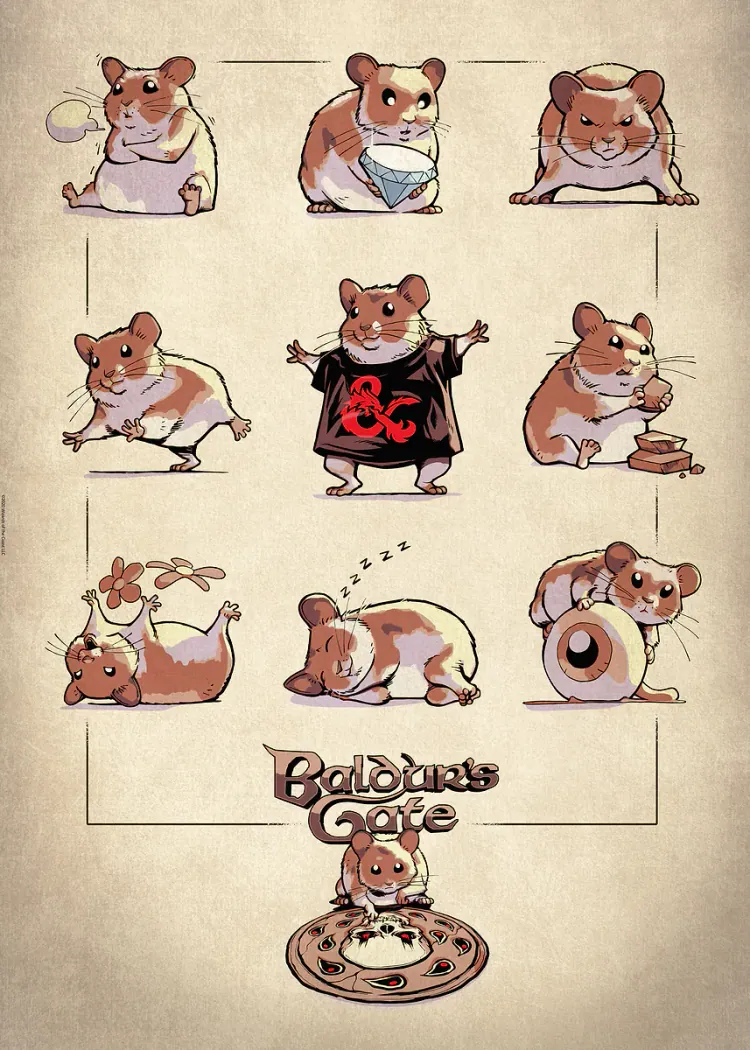 lumi-boards-gaming-3e131da9280aa123-1.webp LumiPoster — Balder's Gate - The Adventures of Pooh - Image 1