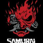 LumiPoster — Cyberpunk samurai logo