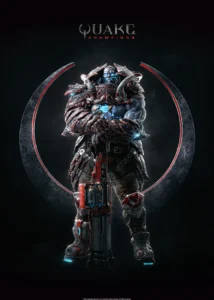 LumiPoster — Quik the armored knight