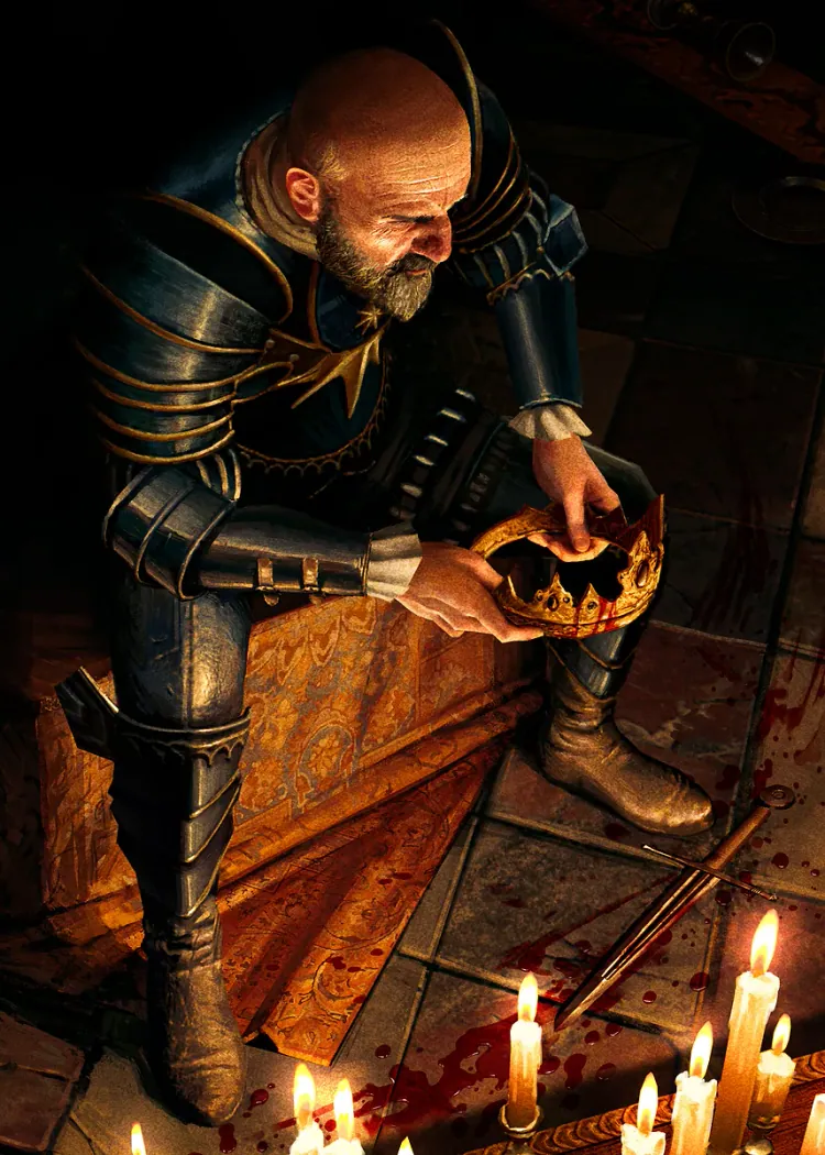 lumi-boards-gaming-50cce32c6354f209-1.webp LumiPoster — Gwent Warrior and Crown - Image 1