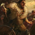 LumiPoster — Gwent leader wearing fur