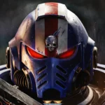 LumiPoster — Space Marine — Helmet