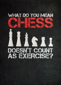 LumiPoster — Chess is an exercise for the mind