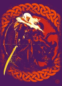 LumiPoster — Knight of the Golden Sword