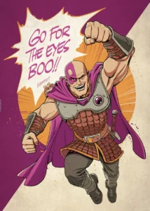 LumiPoster — Baldur's Gate - Minsc and Boo