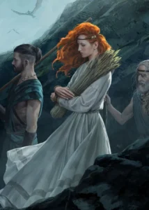 LumiPoster — Lady Gwent and the beach