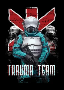LumiPoster — Cyberpunk Trauma Team