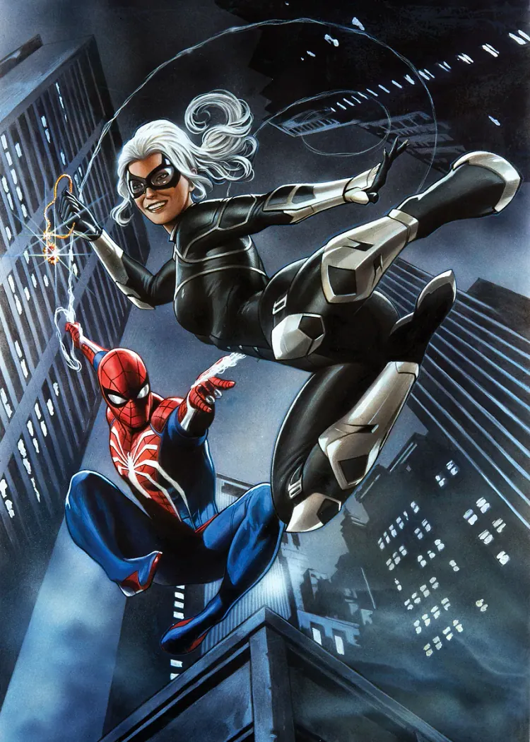 lumi-boards-gaming-7c43dc110251b45f-1.webp LumiPoster — Spiderman and Black Cat - Image 1