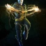 LumiPoster — Spiderman - Electro