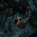 LumiPoster — The Witcher Swamp Monster