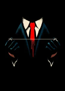 LumiPoster — Hitman - suit and tie
