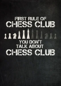 LumiPoster — The first rule of the chess club