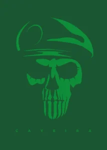 LumiPoster — Rainbow Six Caveira Skull