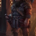 LumiPoster — Gwent is a dwarf warrior