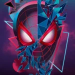 LumiPoster — Miles Morales - Mask of Shards