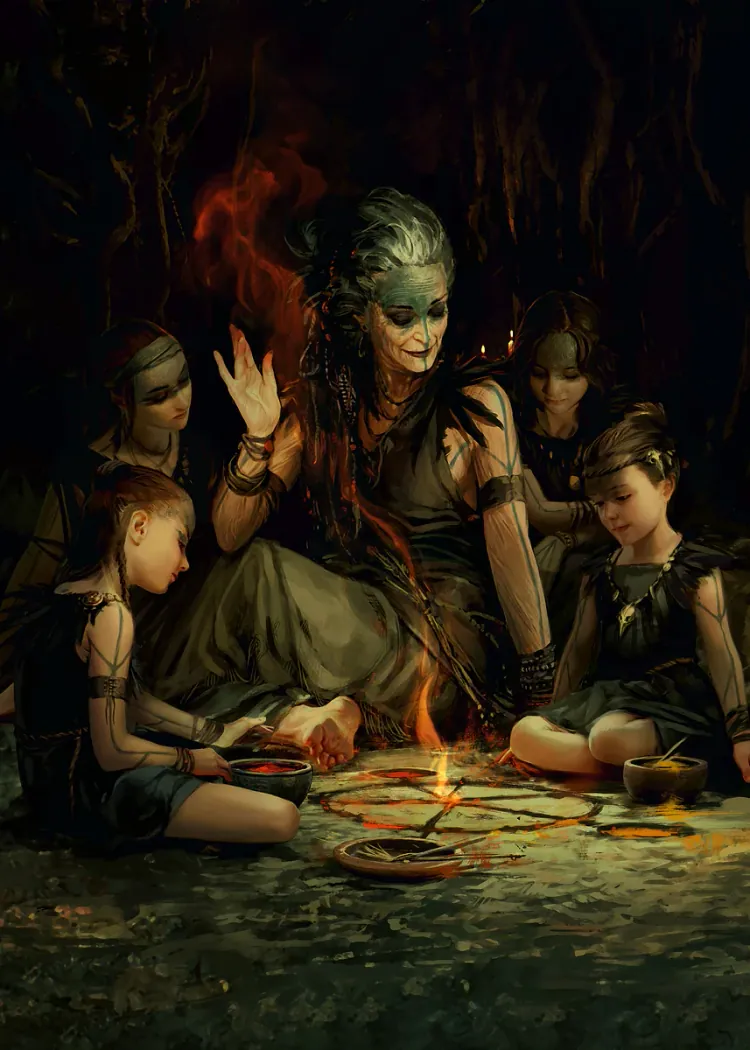 lumi-boards-gaming-9f8f51fc3f66373a-1.webp LumiPoster — Gwent magic circle - Image 1